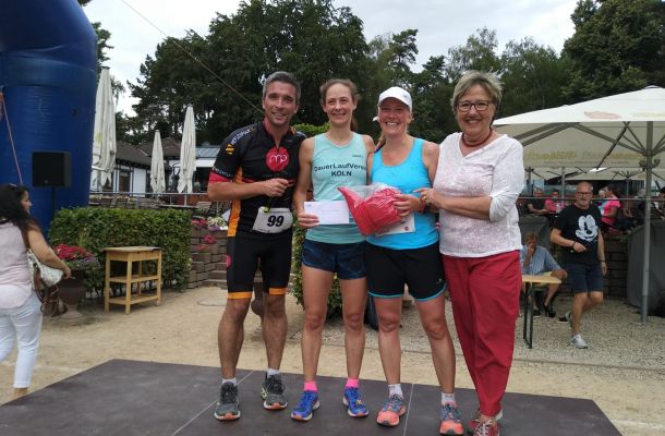 Siegerehrung 10 km Damen 2