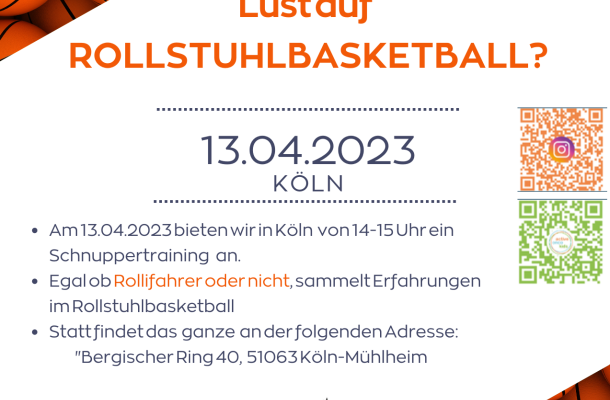 Poster Rollstuhl Baba Schnuppertag 22996239