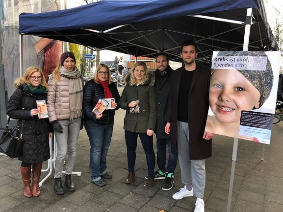 v.l. Constanze Weßelmann, Lisa Weinekötter, Carla Zimmermann, Emilie Höslinger, Clemens Wieselmann, Marius Rohde